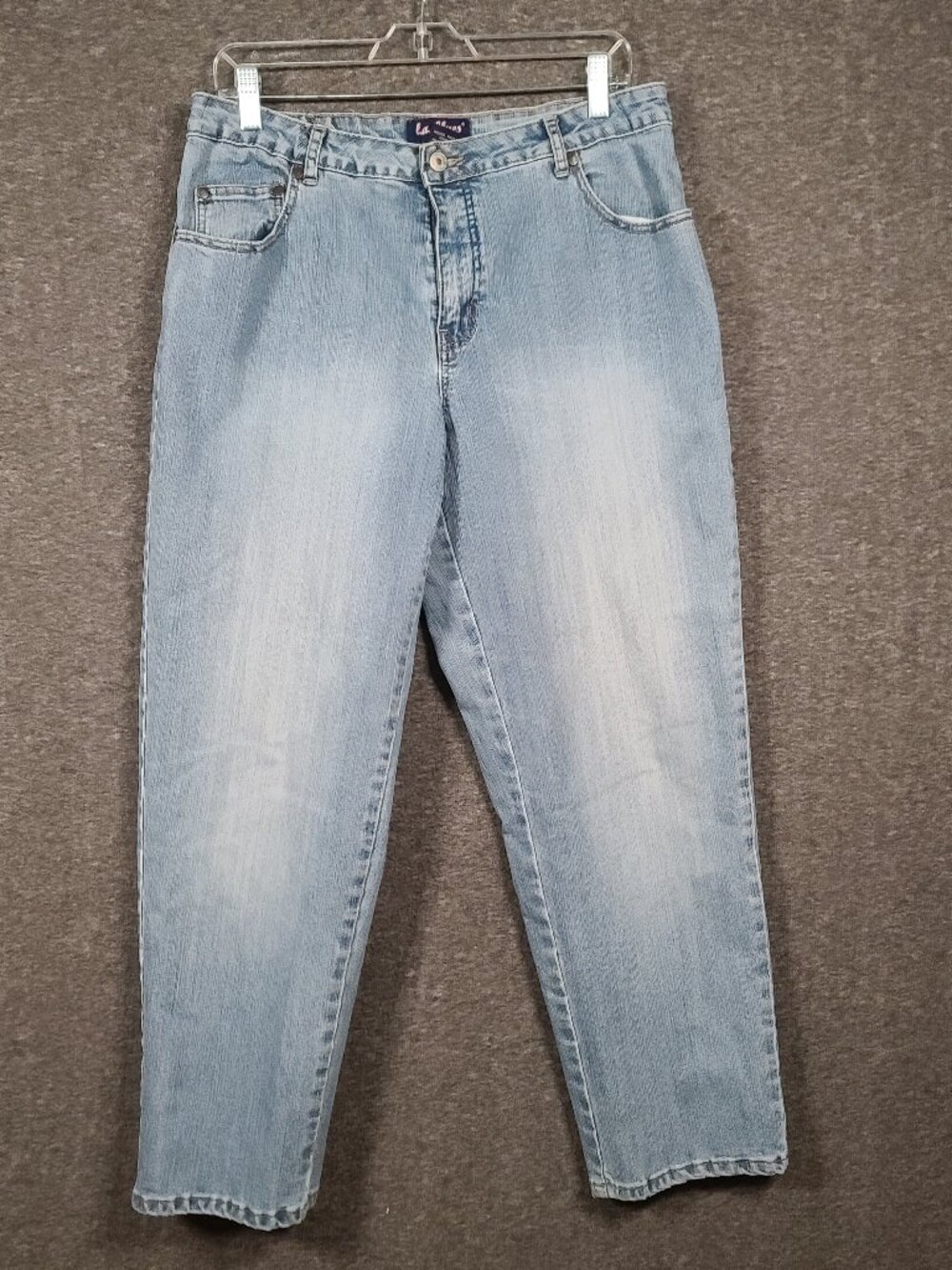 L.A. Blues Women's Size 16WP Stretch Blue Jeans Light Wash